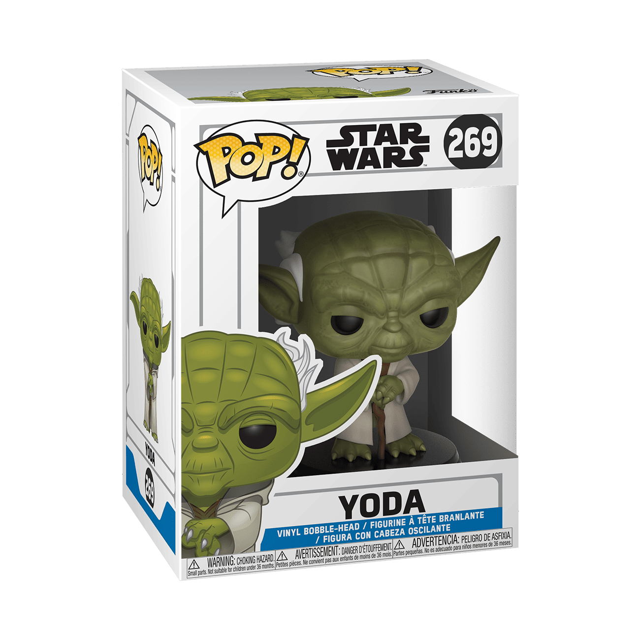 Star Wars Yoda Funko Pop vinyl figure in box, number 269