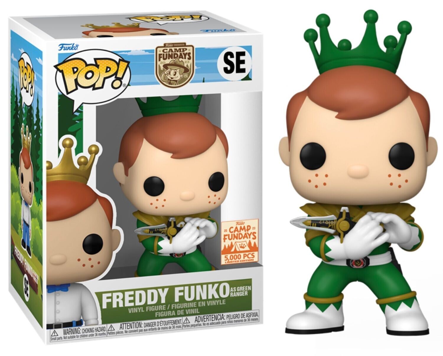 Funko Pop Camp Fun Days Freddy on sale Funko as Green Ranger LE 5000