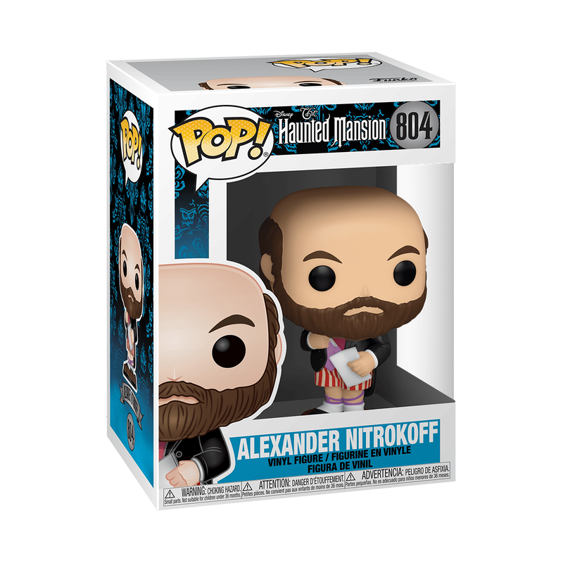 Funko Pop! vinyl figure packaging with character and branding on a white background