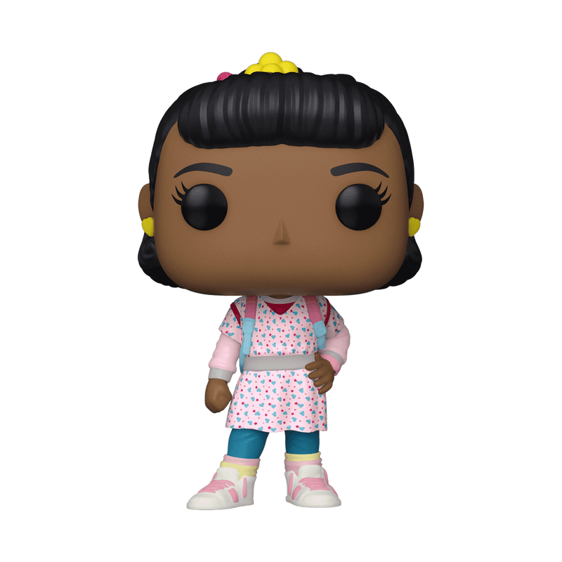 Funko Pop! vinyl figure of a girl with a pink dress and apron on a white background