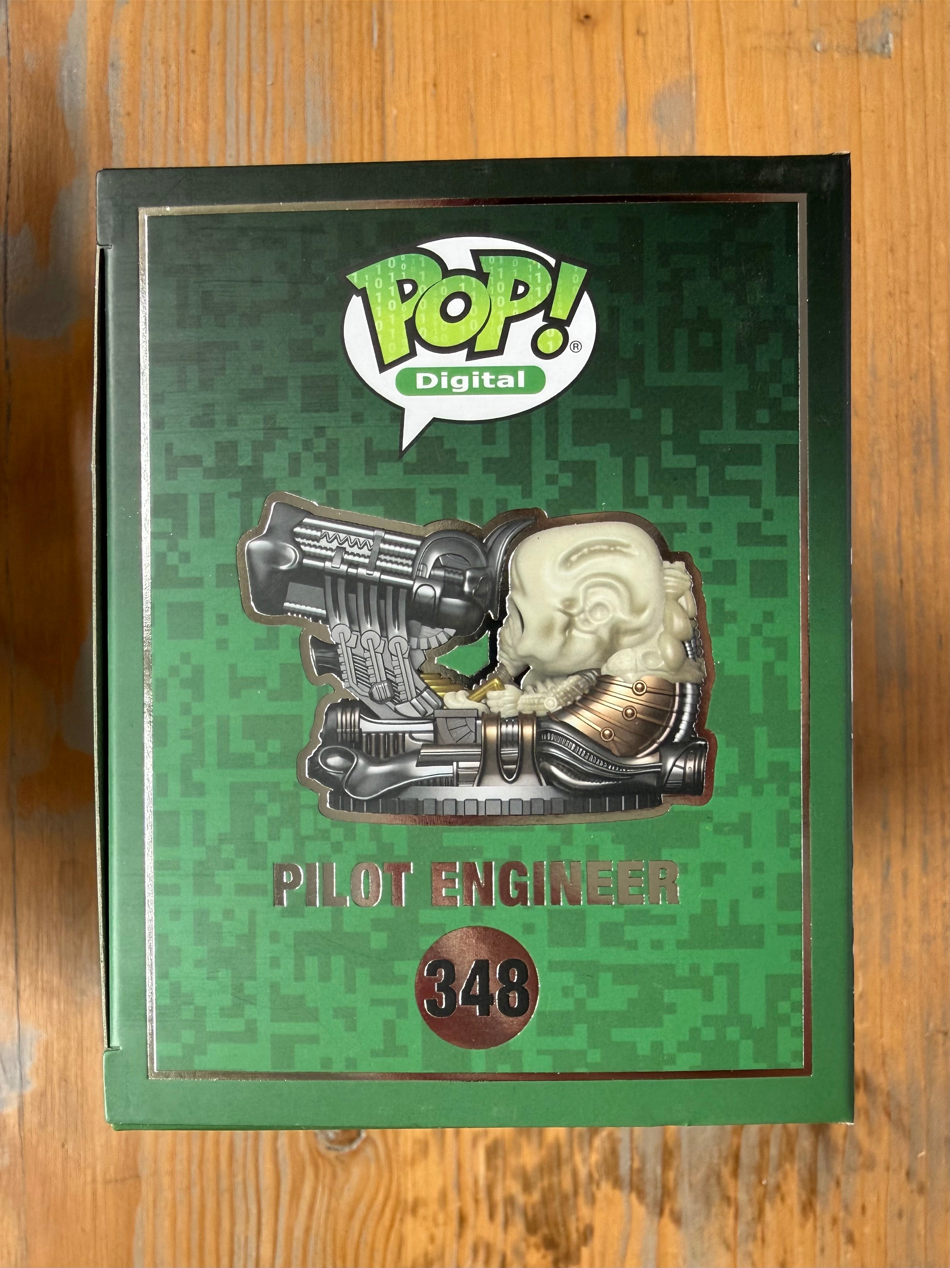 Funko Pop! Digital Alien Pilot Engineer boxed figure, #348