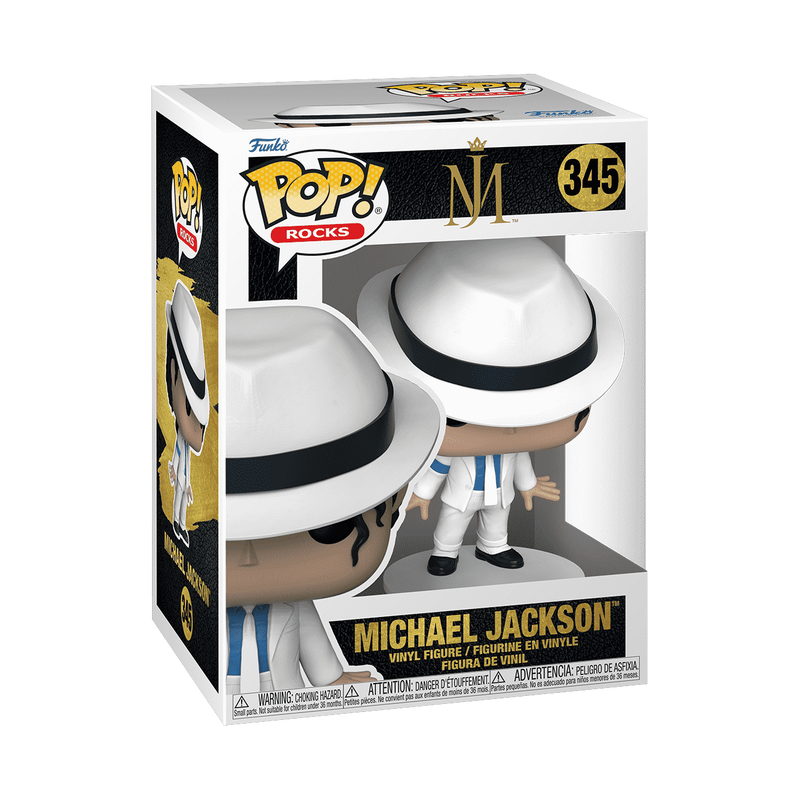 Funko Pop! Rocks vinyl figure in box, Smooth Criminal #345