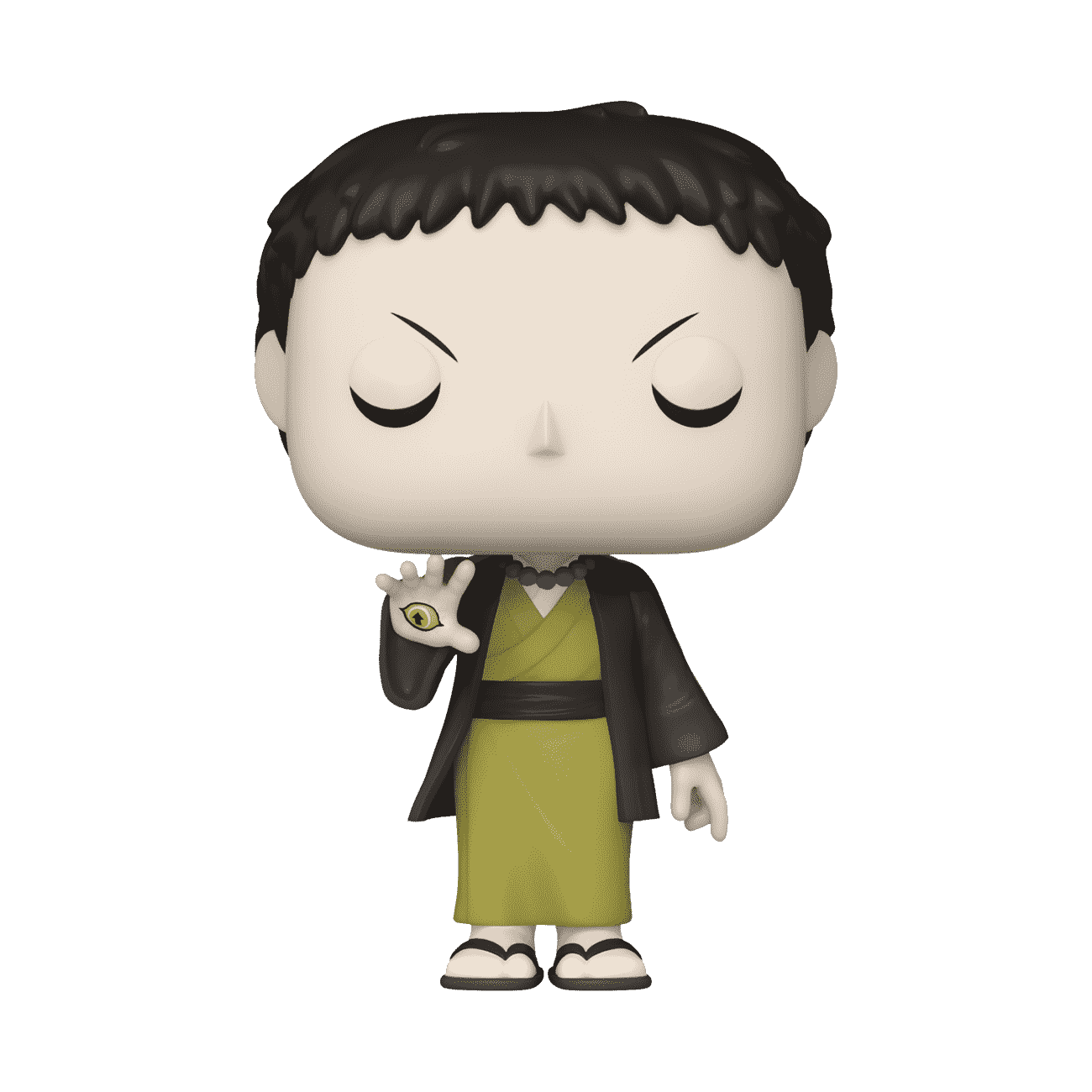 Funko Pop! Yahaba vinyl figure in black jacket and green outfit, stylized face