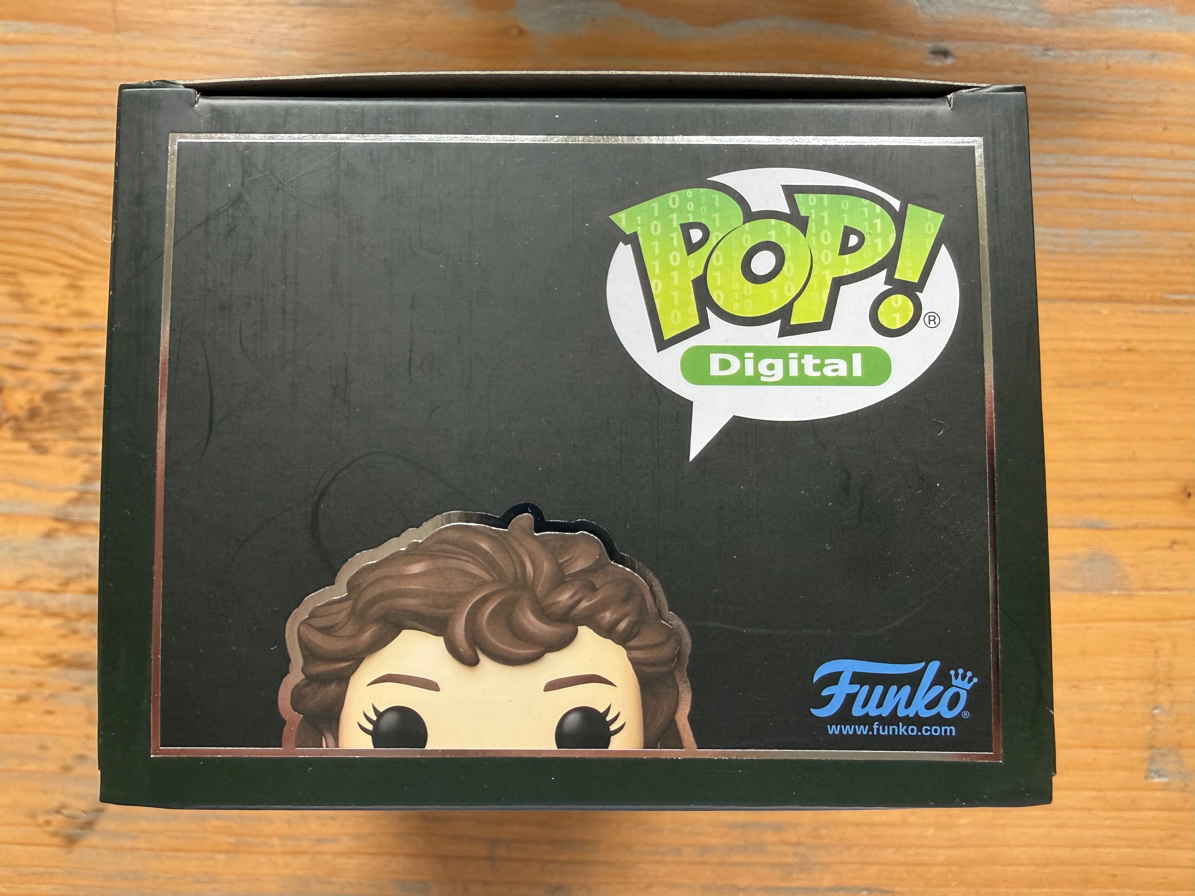 Funko Pop! Digital Ripley vinyl figure box front with head art, #347