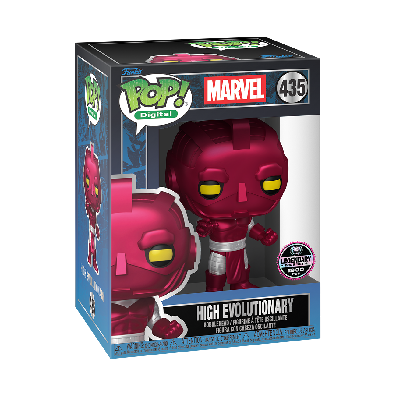 Funko Pop! Digital Marvel figure: High Evolutionary in box