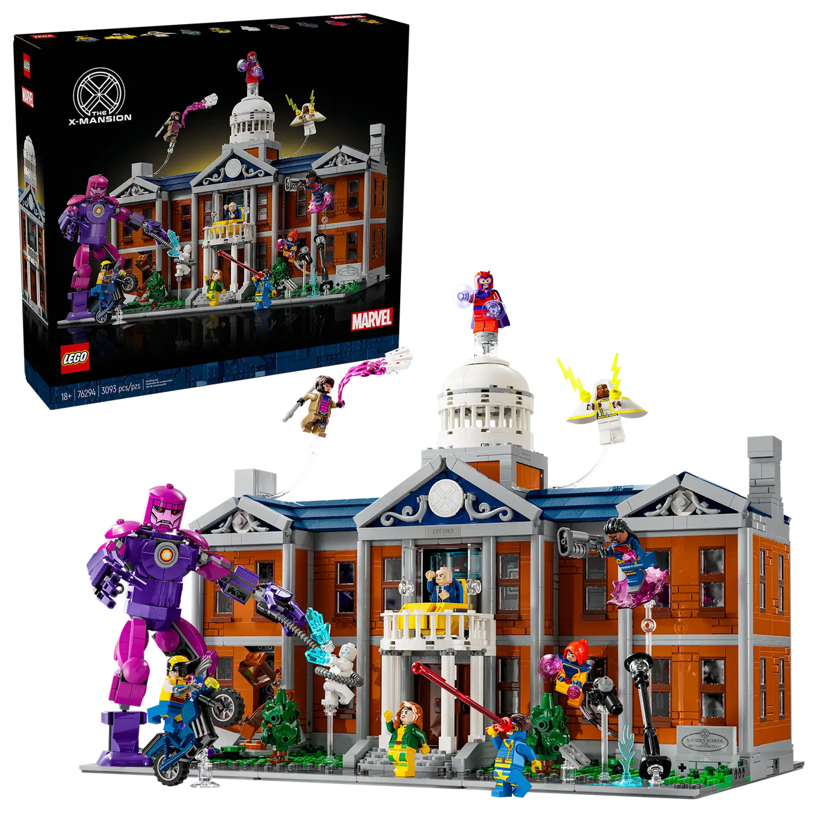 【よしじろう】 Lego 76294: Marvel X-Men - The X-Mansion – Grey Wizard Toys