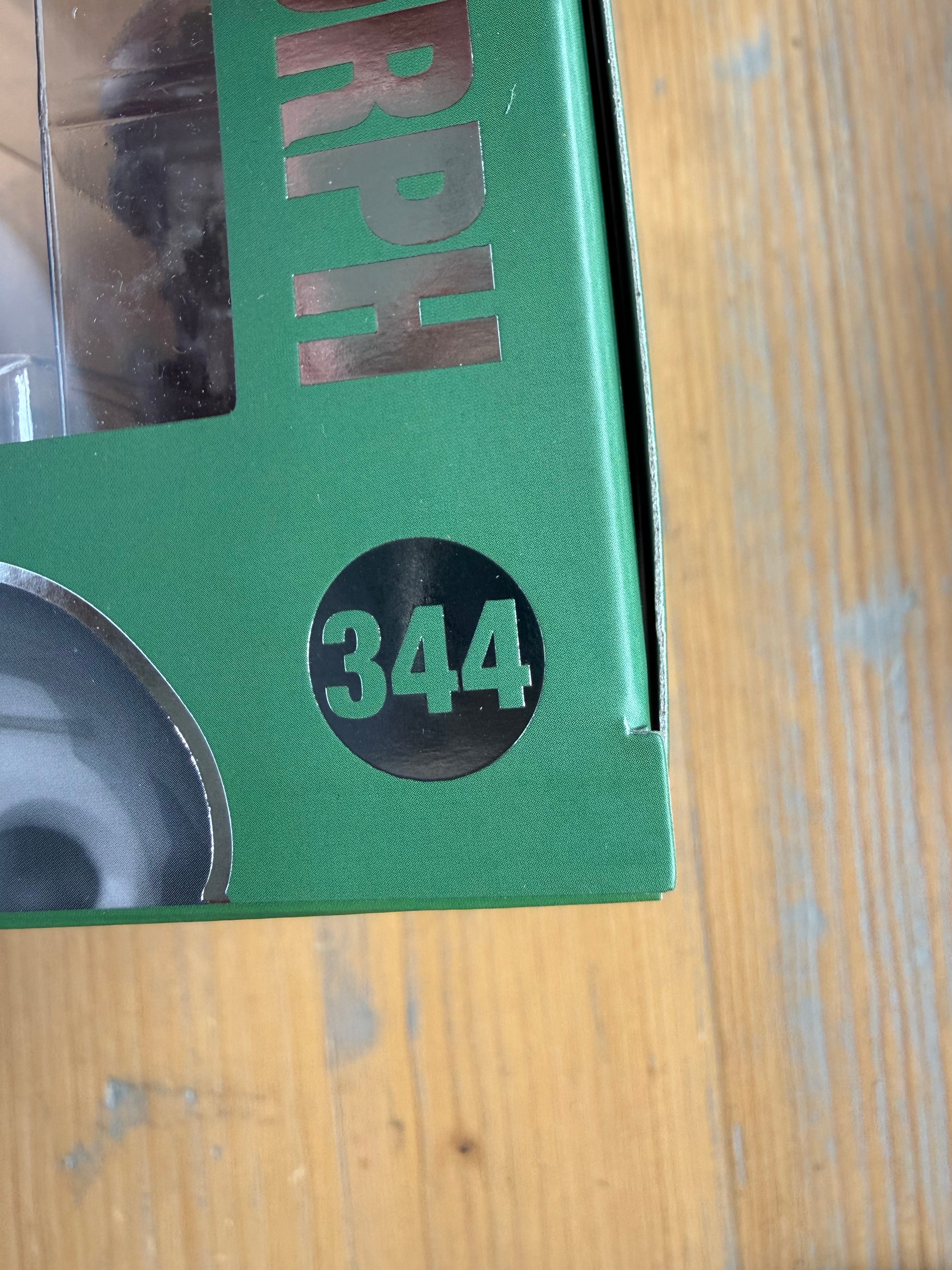 Funko Pop! Digital Xenomorph figure box corner with circular “344” badge