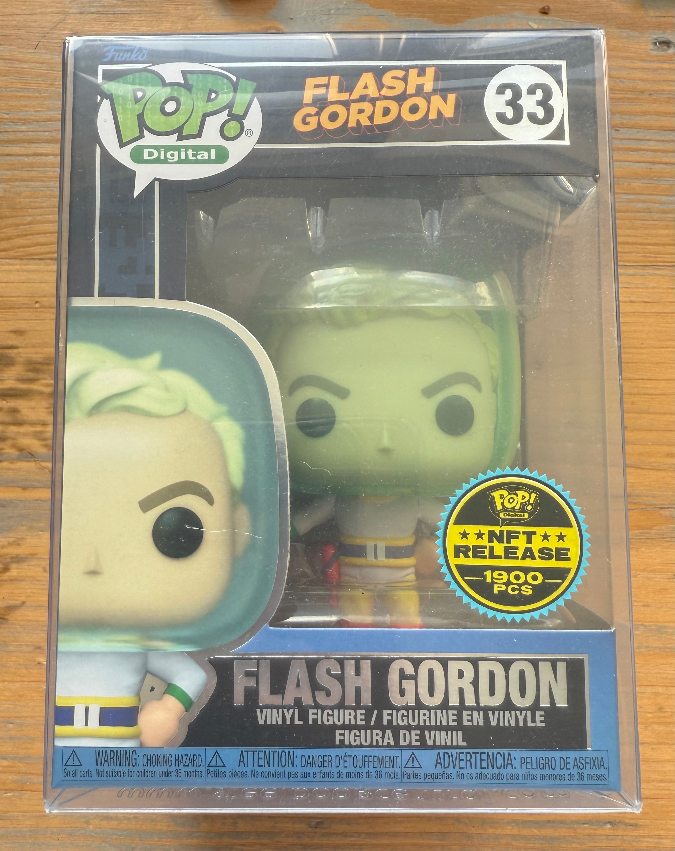 Funko Pop Digital vinyl figure in retail box, light green hair, yellow and red outfit
