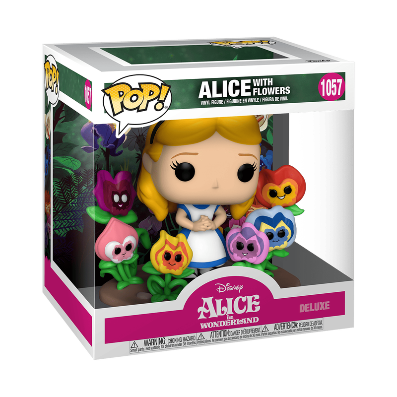 Funko Pop! Deluxe Disney: Alice in Wonderland - Alice with Flowers #1057
