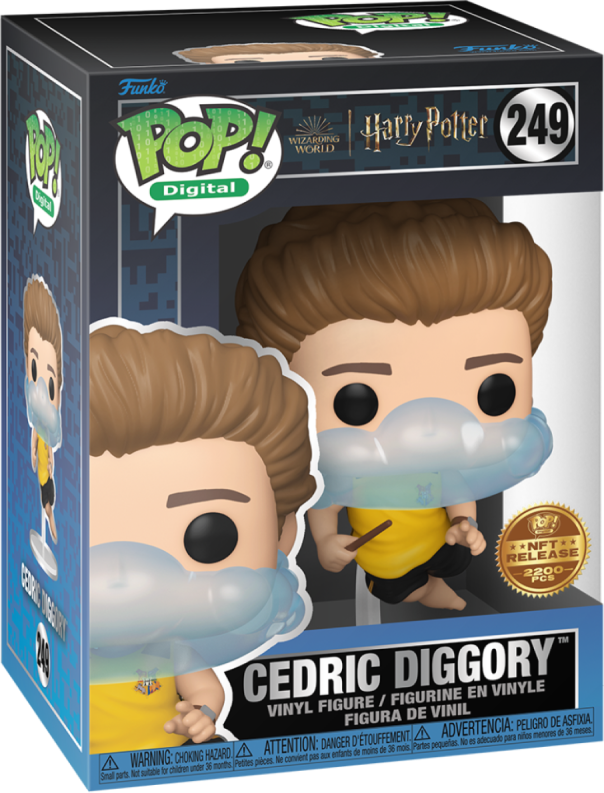 Funko Pop! Digital: Harry Potter - Cedric Diggory (Legendary LE 2,200 PCS) #249
