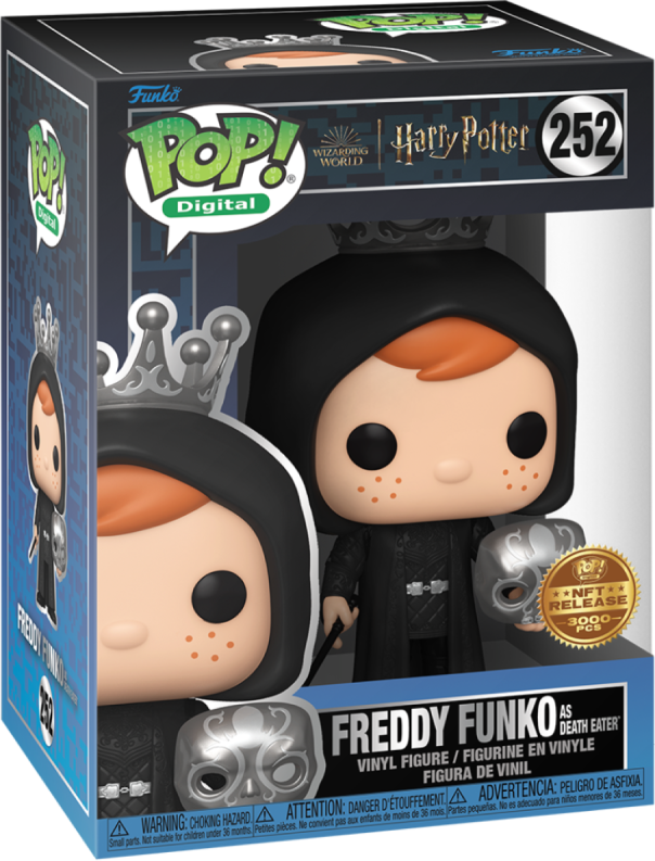 Funko Pop! Digital: Harry Potter - Freddy Funko as Death Eater (Royalty LE 3,000 PCS) #252