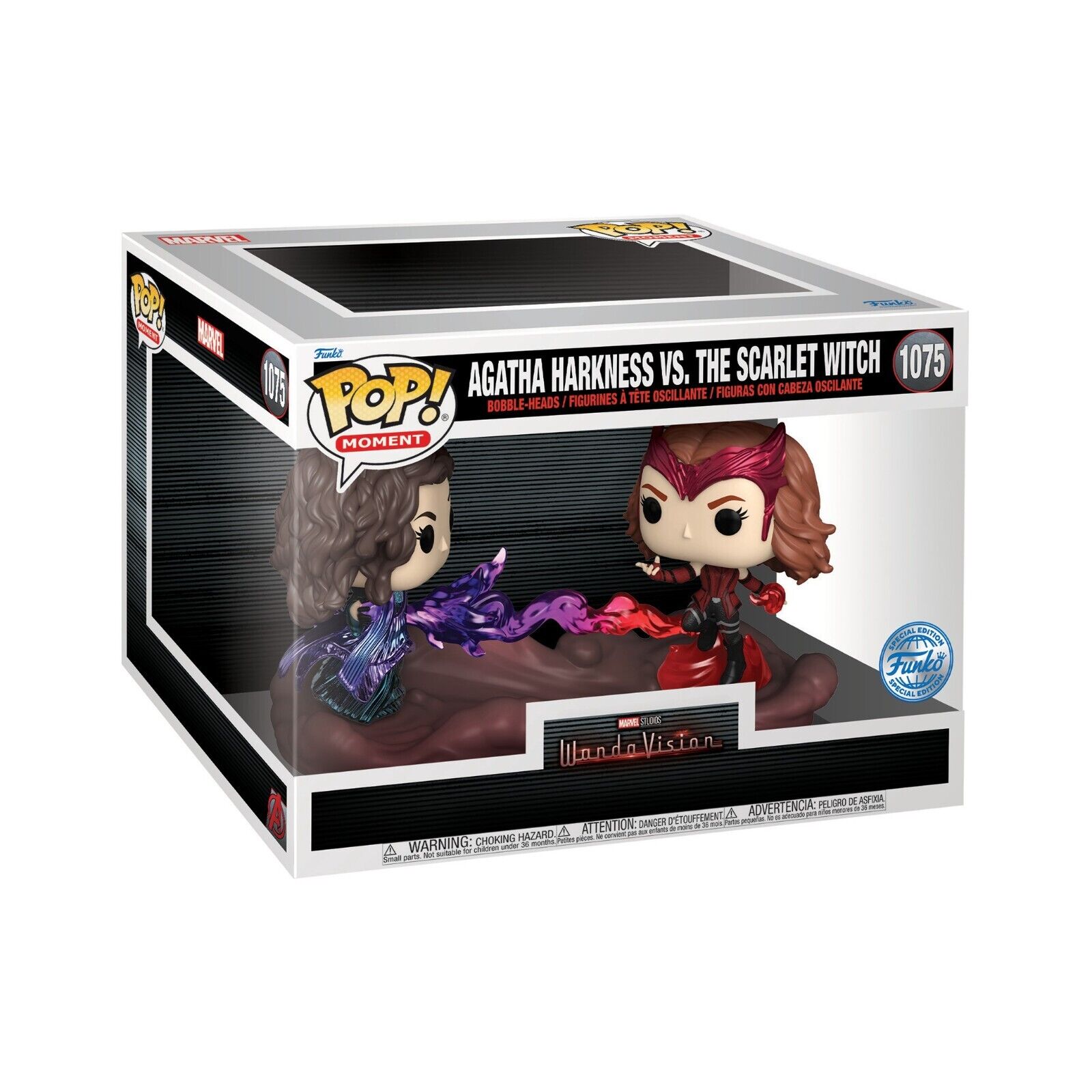 Funko Pop! Moment: WandaVision - Agatha Harkness Vs The Scarlet Witch #1075
