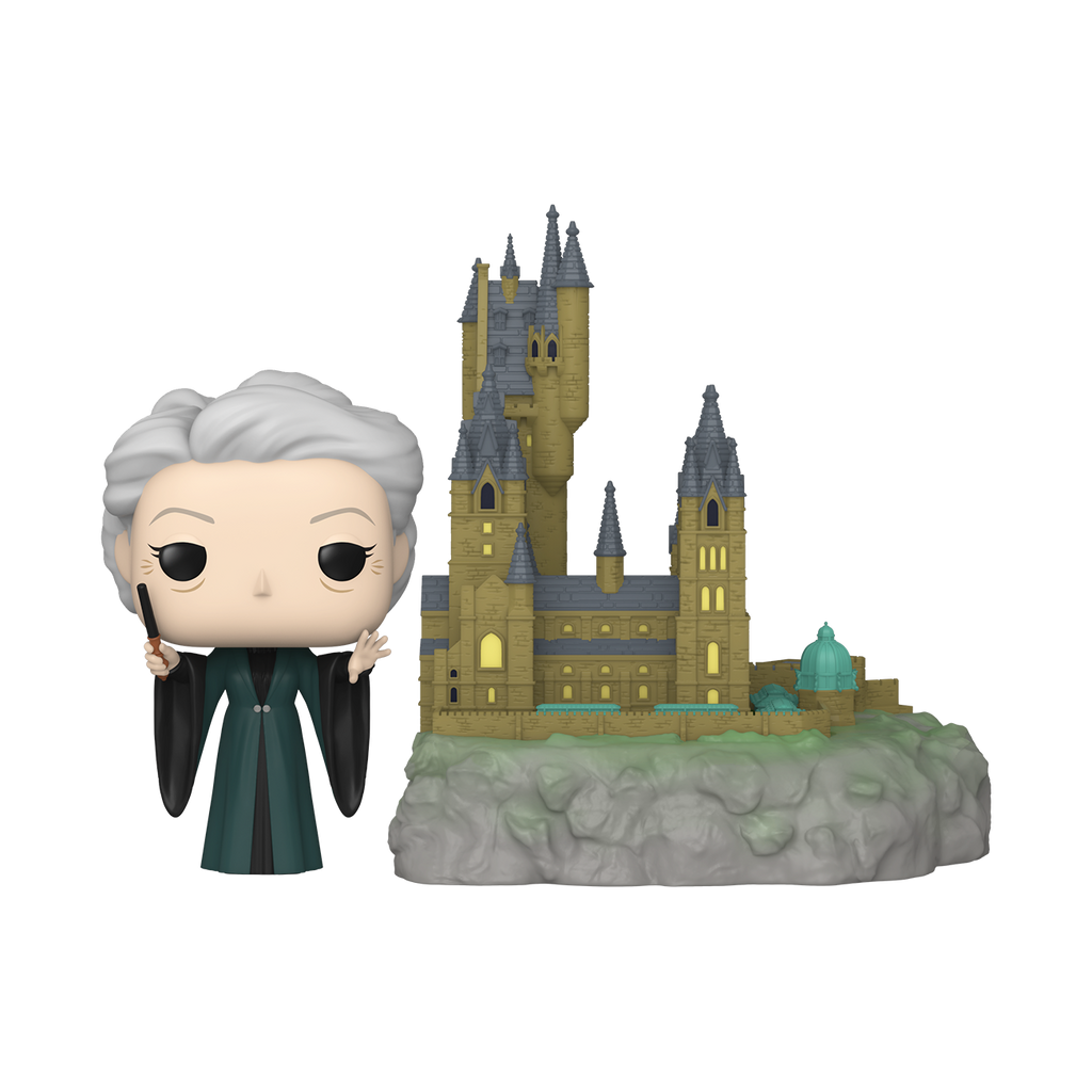 Funko Pop! Town: Harry Potter - Minerva McGonagall with Hogwarts #33 OOB