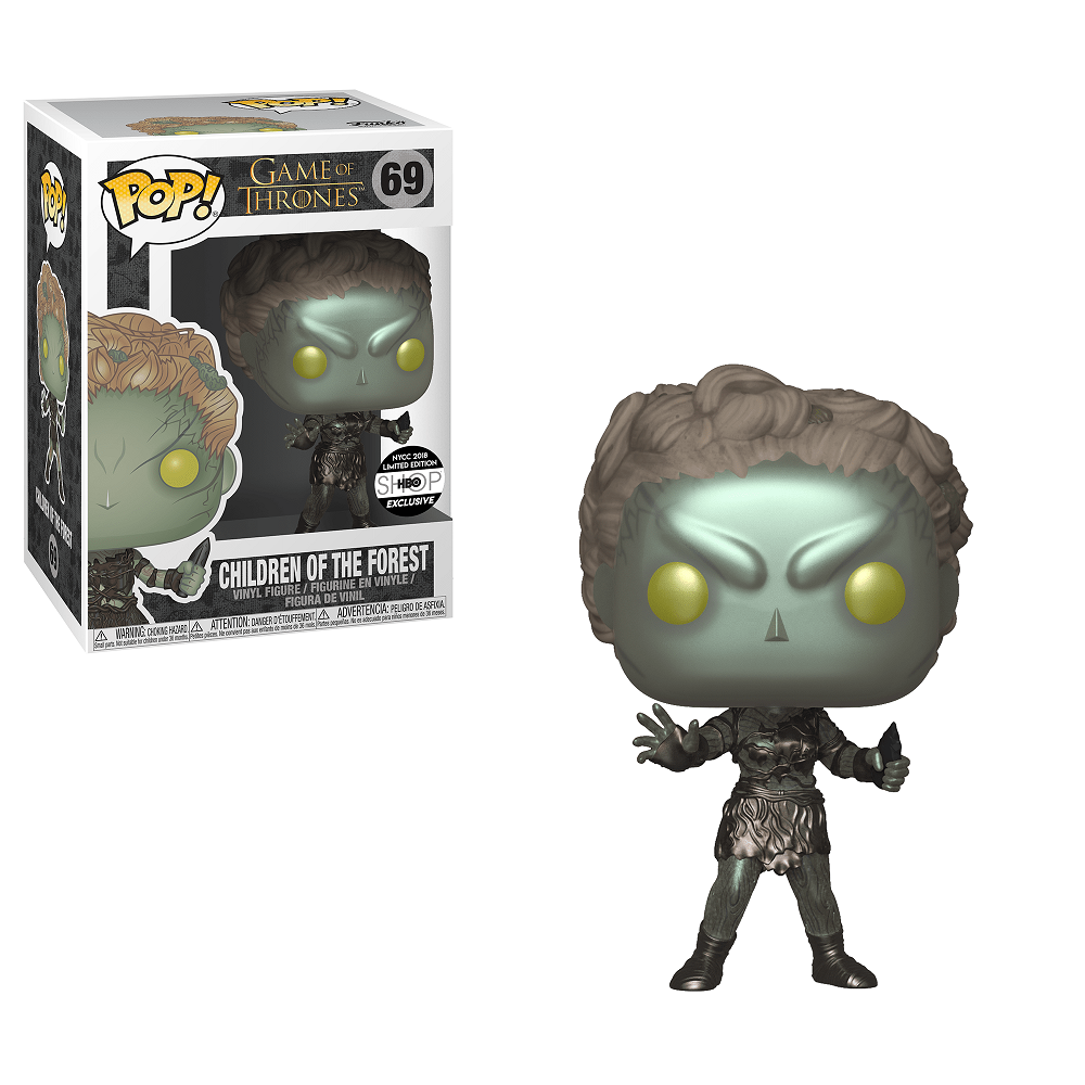 Funko Pop! vinyl figure of a character from 'Game of Thrones' next to its packaging