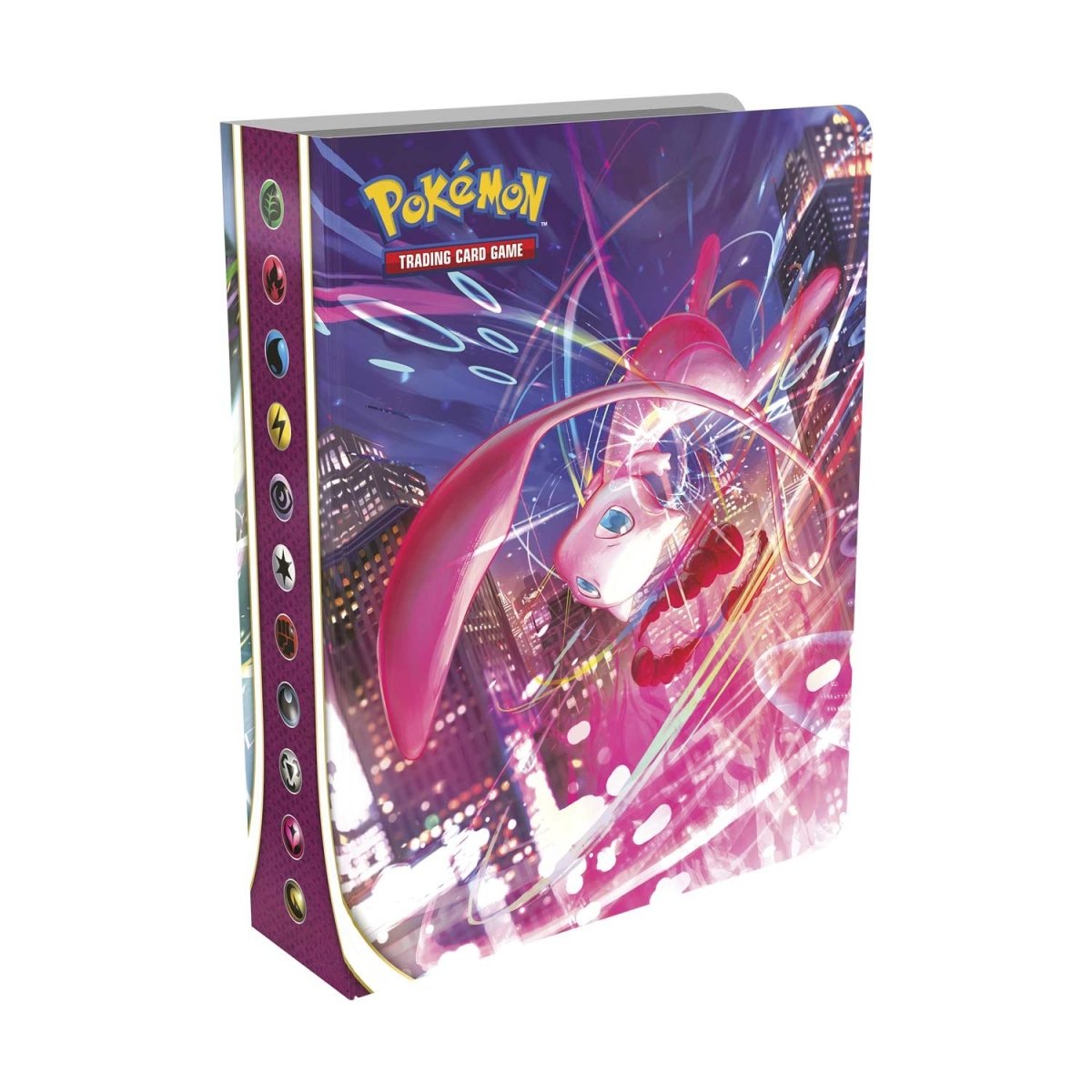 Pokémon TCG mini portfolio binder with Mew artwork