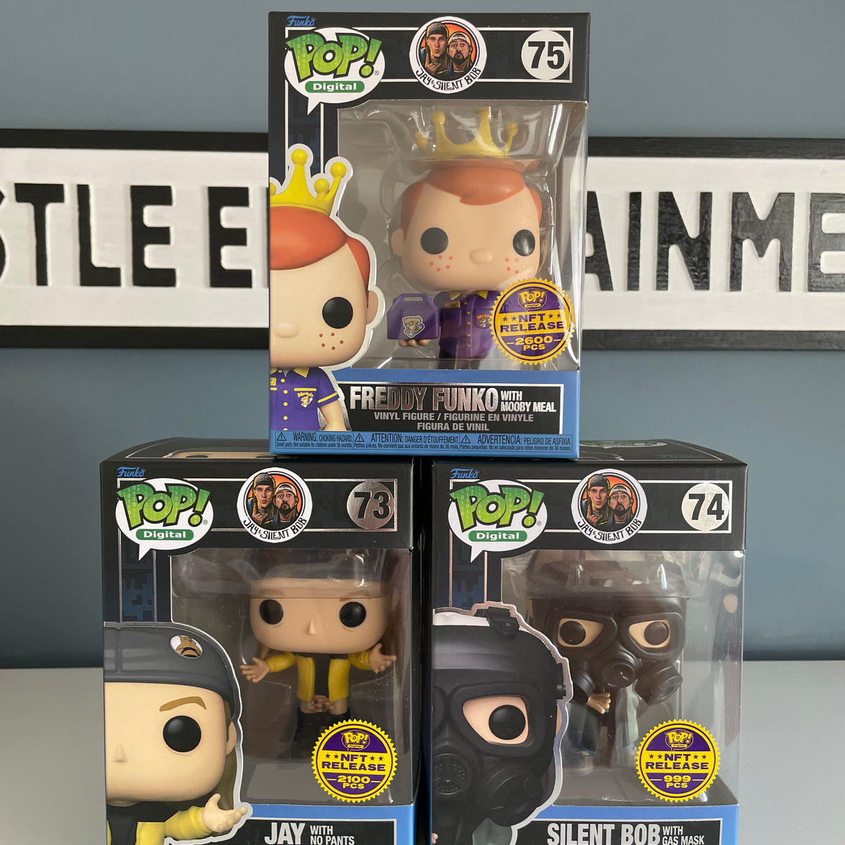 Funko Pop! Digital: Jay and Silent Bob - Complete Set of 3