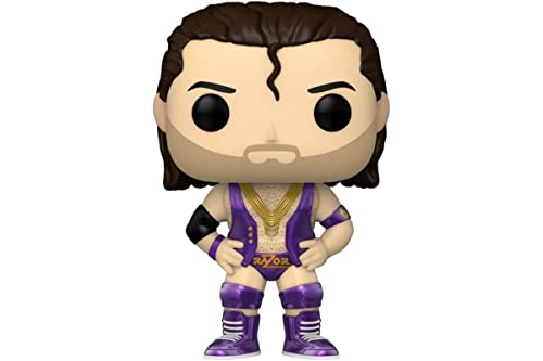 WWE Razor Ramon vinyl collectible figure in purple and gold wrestling outfit