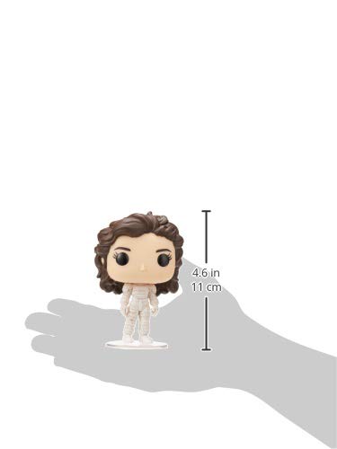 Vinyl figure of Ripley in a white space suit, with size height marking.