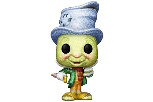 Jiminy Cricket Funko Pop! character with blue top hat, green face, red bow tie