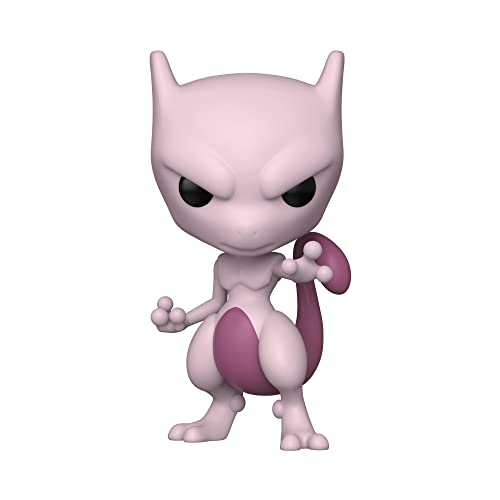 Pokemon Mewtwo Funko Pop! vinyl figure, pink body, purple tail accessory