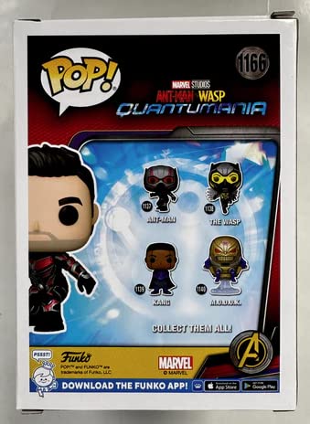 Boxed Funko POP! unmasked Ant-Man vinyl figure in display box