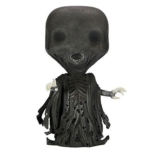 Dementor vinyl figure with dark hooded head and black robe, one arm raised.