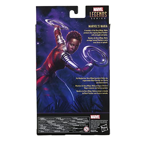 Character action figure box back with character art and blue ring accessories