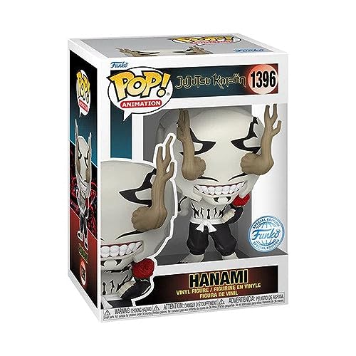Vinyl Hanami figure in box, gray face with grin and raised hands