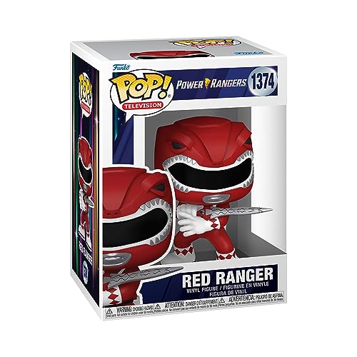 Red Ranger Funko Pop! vinyl figure in box for Power Rangers 30th anniversary
