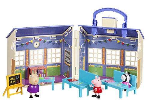 Peppa Pig nursery playhouse set with furniture and 3 toy figures