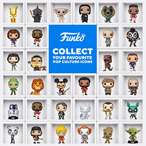 Funko Collect display card featuring a grid of Pop! character figures