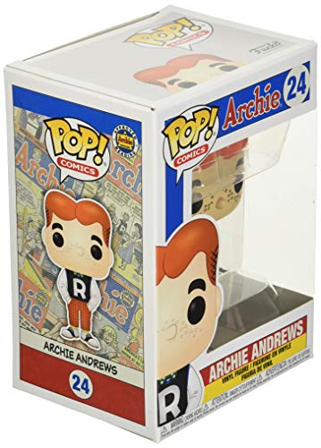 Collectible vinyl figure box with Archie Andrews 24 logo and clear window