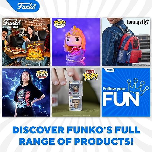Funko POP! range collage with boxed figures and 'DISCOVER FUNKO'S FULL RANGE' text