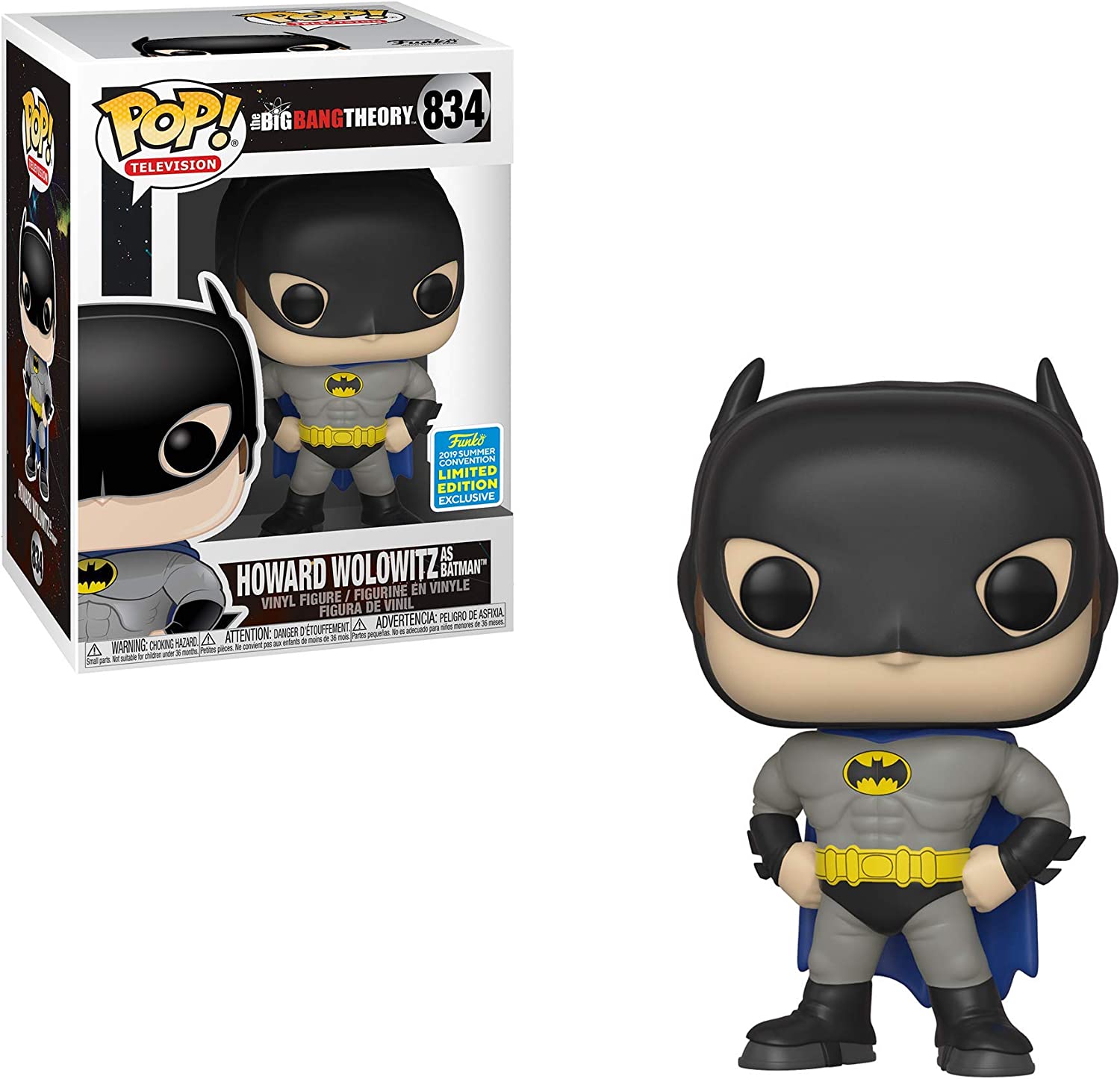Funko Pop! Television: The Big Bang Theory - Howard Wolowitz As Batman –  Grey Wizard Toys \u0026 Collectibles