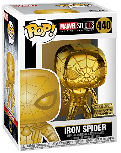 Funko Pop! Marvel Iron Spider Chrome Spiderman