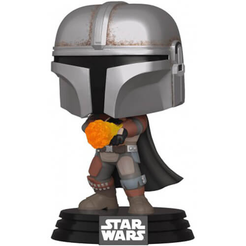 Funko Pop Star Wars Mandalorian Flame Throwing 355