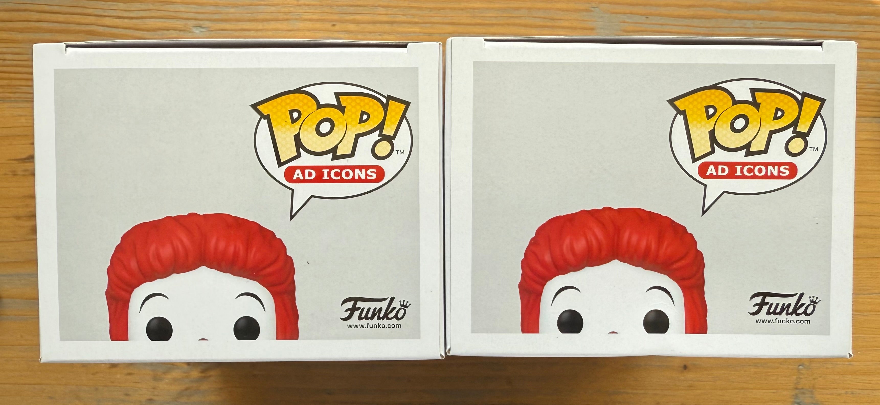 Funko Pop! Ad Icons: McDonald's - Ronald McDonald (Glow in the