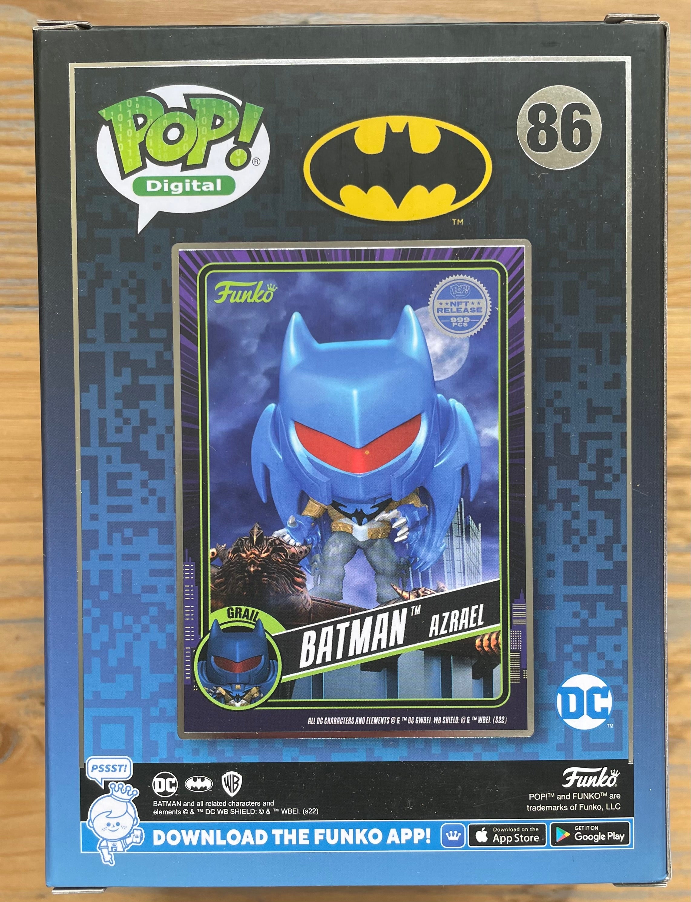 Funko Pop! Digital: DC Series 2 - Batman Azrael (LE 999 PCS) #86