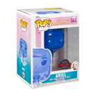 Translucent blue Ariel Funko Pop vinyl figure box with window view