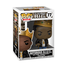 Boxed Funko Pop! Rocks vinyl figure set, with crown character shown