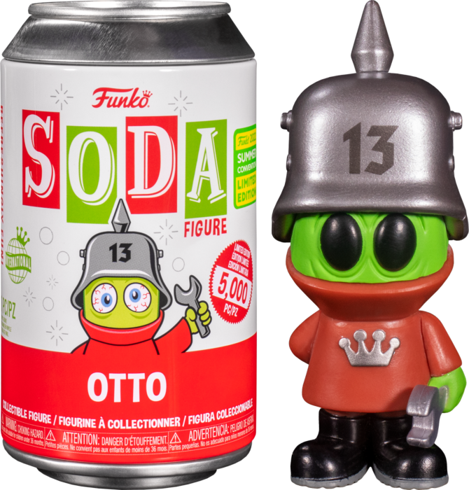 Funko Vinyl Soda: Fantastik Plastik - Otto LE 5,000pcs (2022 Summer Convention Limited Edition)