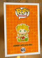 Funko Pop! Animation box with orange design and Legendary Super Saiyan Broly label