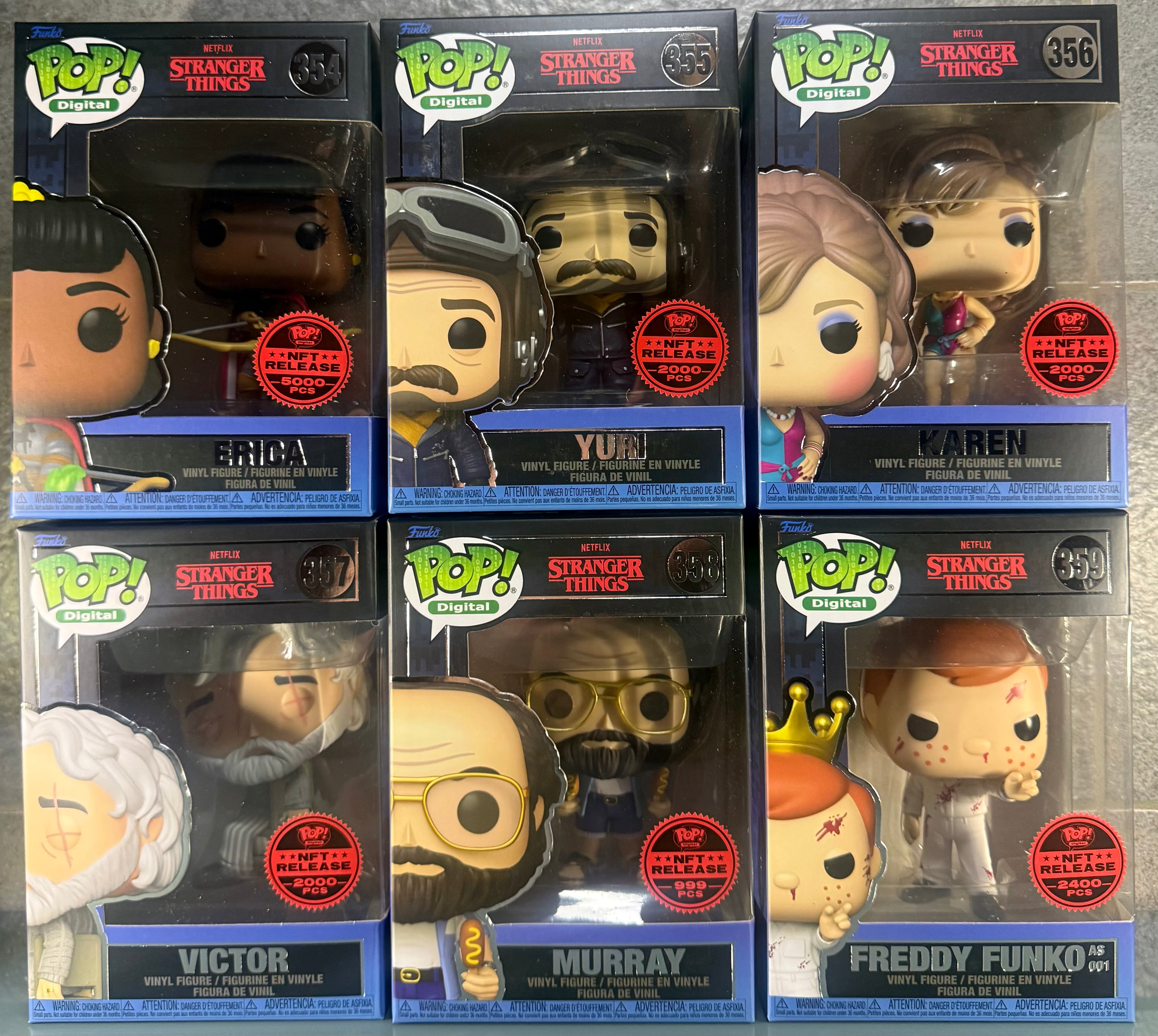 Funko Pop! Digital: Stranger Things (Series 2) – Grey Wizard Toys