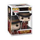 Funko Pop Movies boxed vinyl figure of Van Helsing, #1075, wearing hat and coat