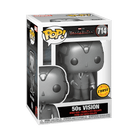 Boxed gray 50s Vision Funko Pop vinyl figure in suit, holding briefcase