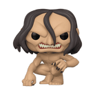 Crouching Ymir's Titan vinyl Funko Pop! figure with black hair and open teeth