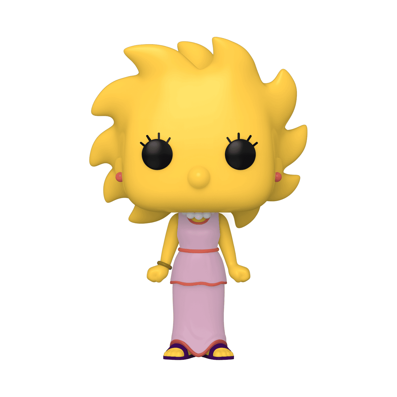 Lisandra vinyl Funko Pop! character figure with yellow spiky hair and pink dress