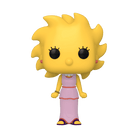 Lisandra vinyl Funko Pop! character figure with yellow spiky hair and pink dress
