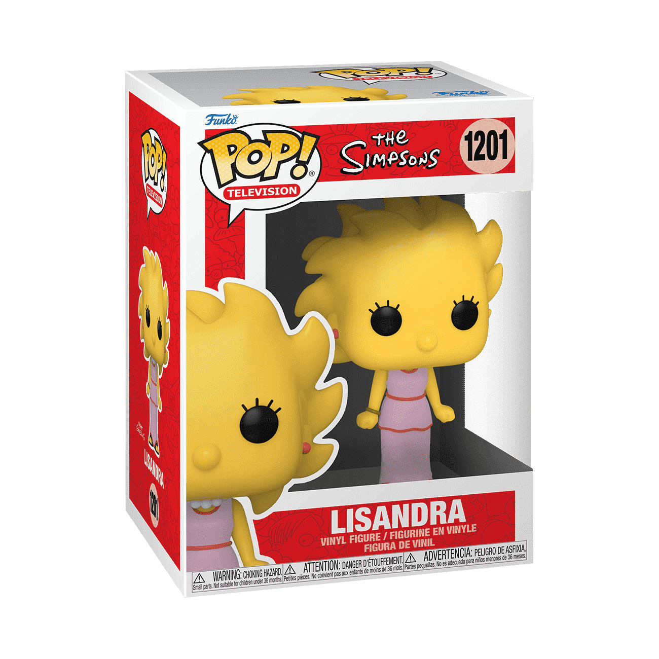 Funko Pop! Lisandra #1201 boxed vinyl figure from The Simpsons Television