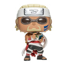 Vinyl collectible character figure with headband, goggles, and holding a small tool.